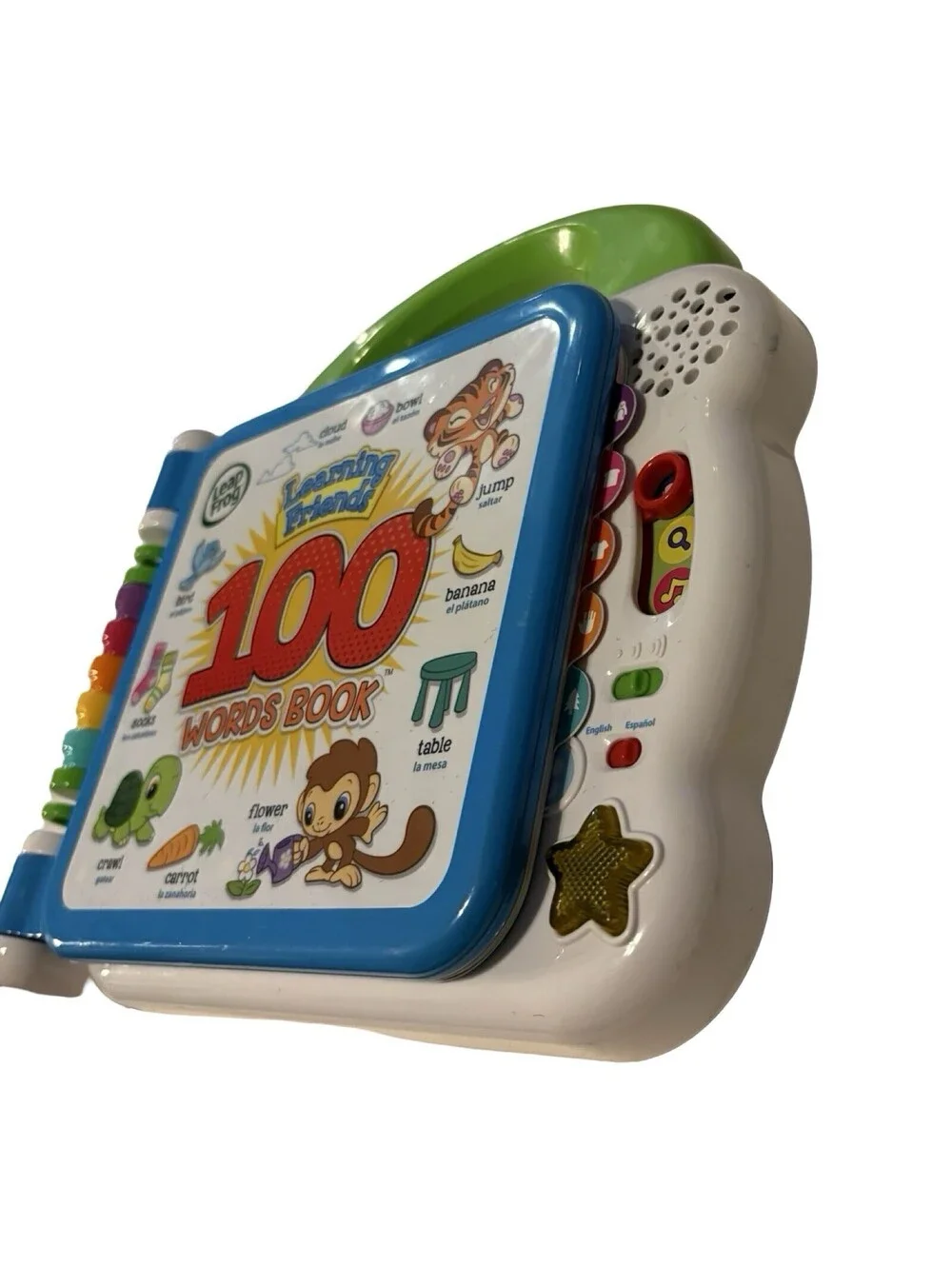 LeapFrog 80-601541 Learning Friends 100 Words Book - Green